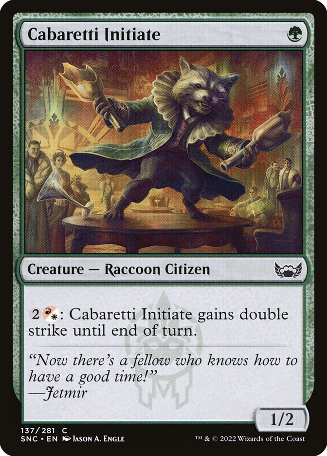 Cabaretti Initiate - carta Magic The Gathering