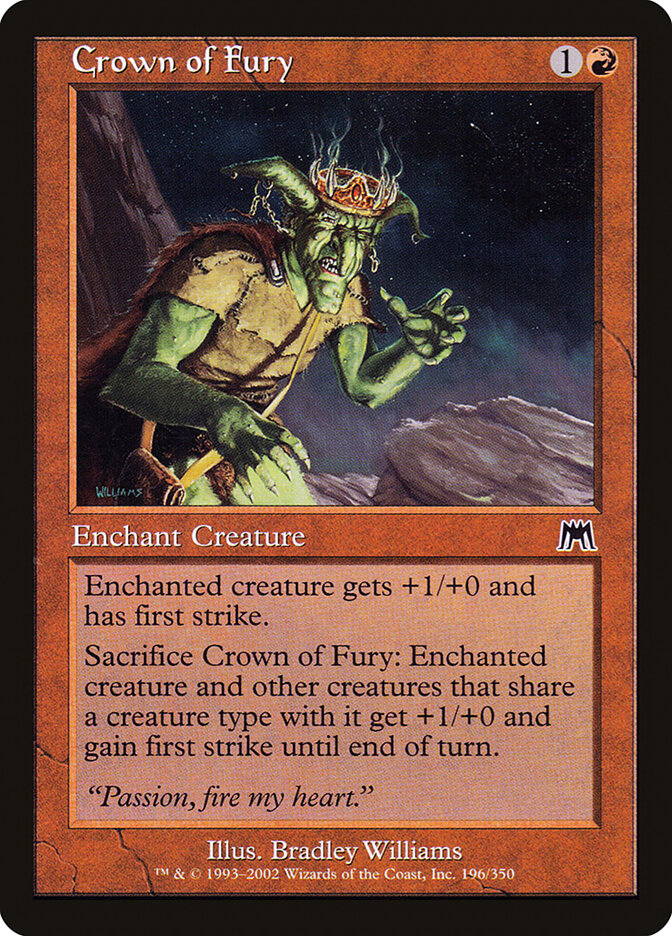Crown of Fury - carta Magic The Gathering