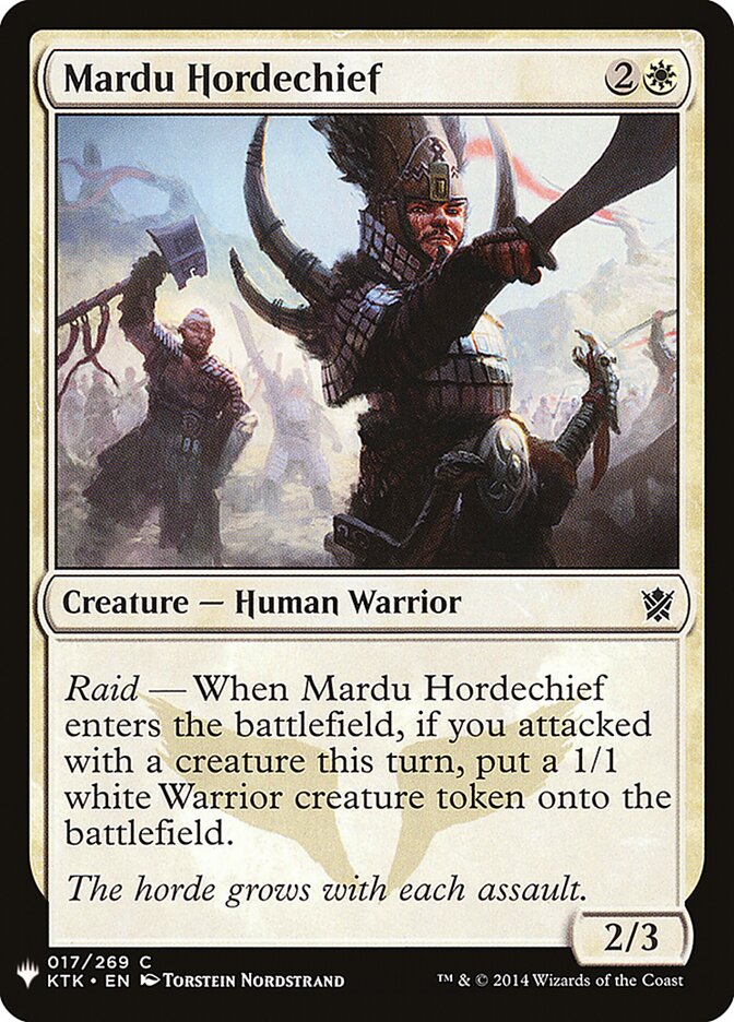 Mardu Hordechief - carta Magic The Gathering
