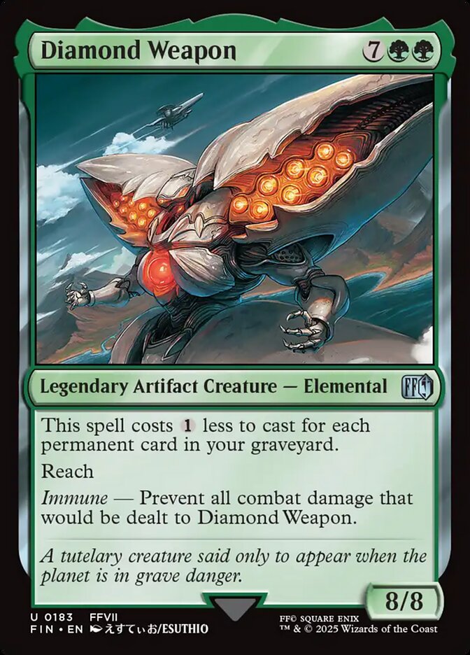 Diamond Weapon - carta Magic The Gathering
