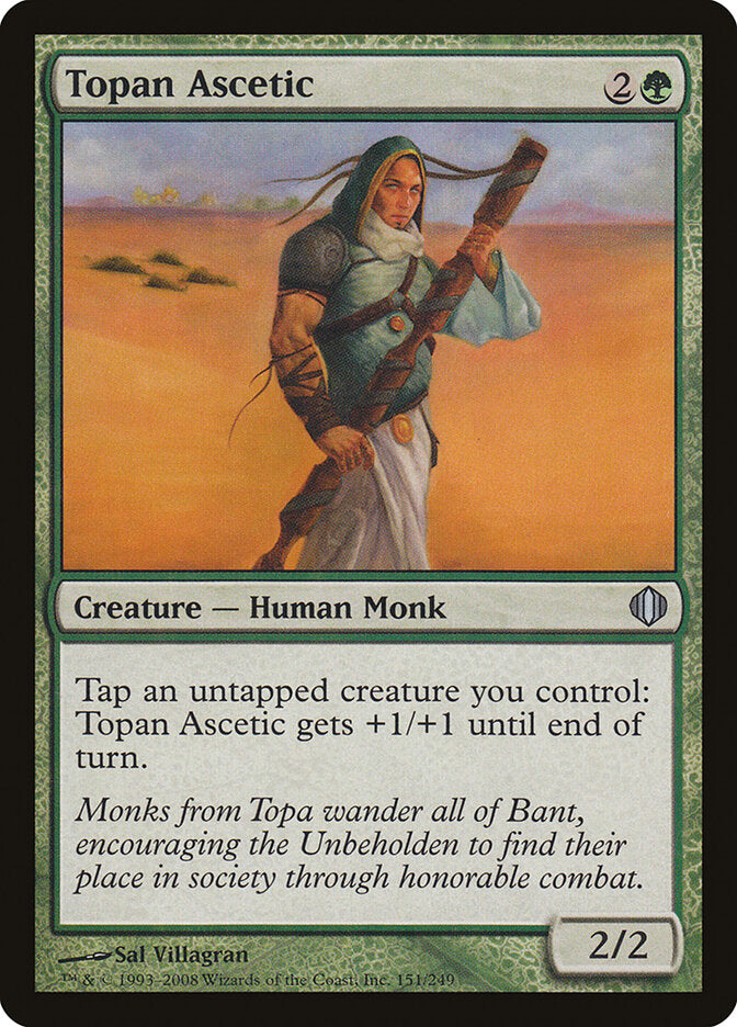 Topan Ascetic - carta Magic The Gathering
