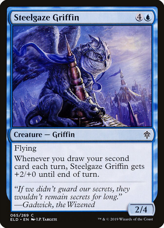 Steelgaze Griffin - carta Magic The Gathering