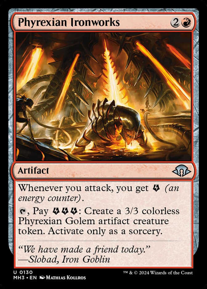 Phyrexian Ironworks - carta Magic The Gathering