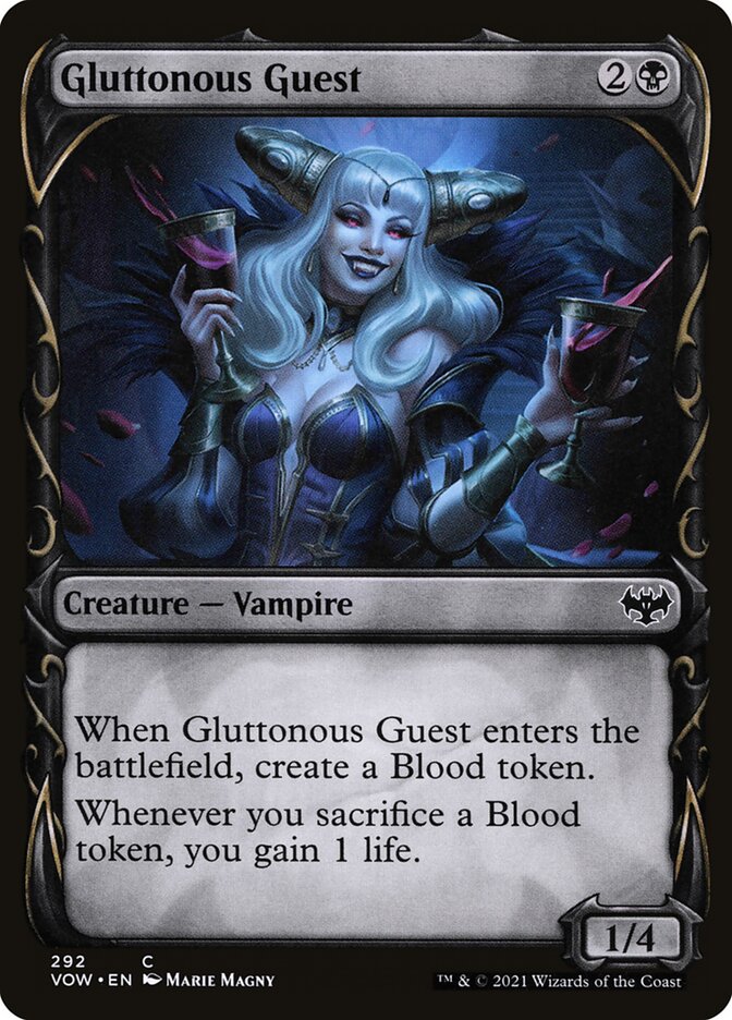 Gluttonous Guest - carta Magic The Gathering