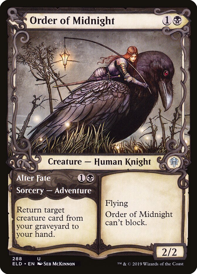 Order of Midnight // Alter Fate - carta Magic The Gathering