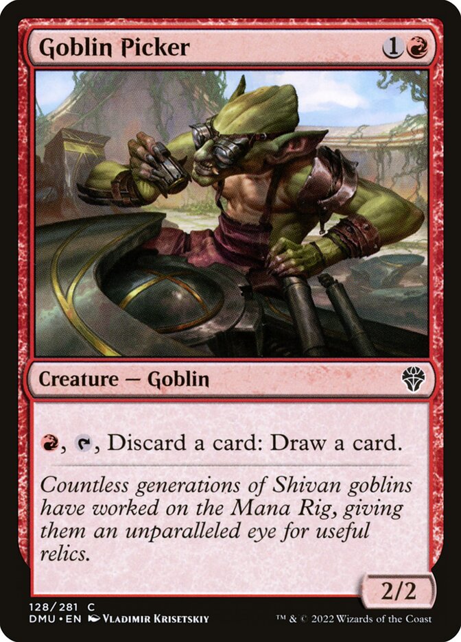 Goblin Picker - carta Magic The Gathering