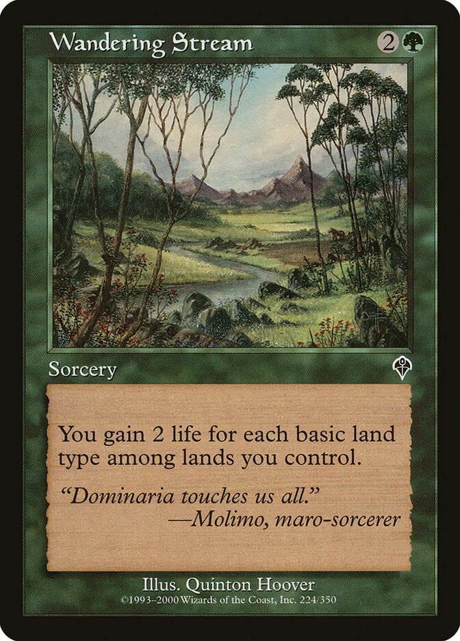 Wandering Stream - carta Magic The Gathering