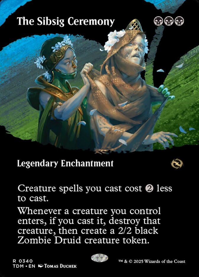 The Sibsig Ceremony - carta Magic The Gathering