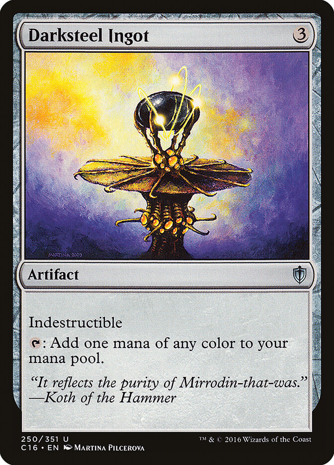 Darksteel Ingot - carta Magic The Gathering