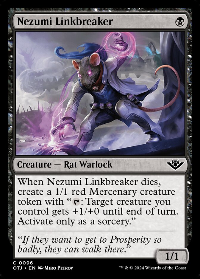 Nezumi Linkbreaker - carta Magic The Gathering