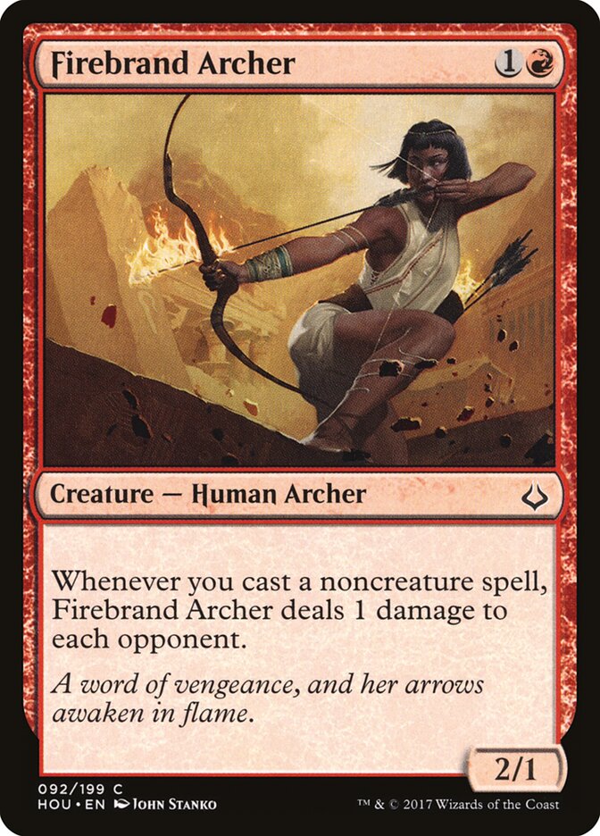 Firebrand Archer - carta Magic The Gathering