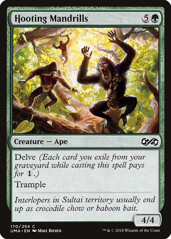Hooting Mandrills - carta Magic The Gathering