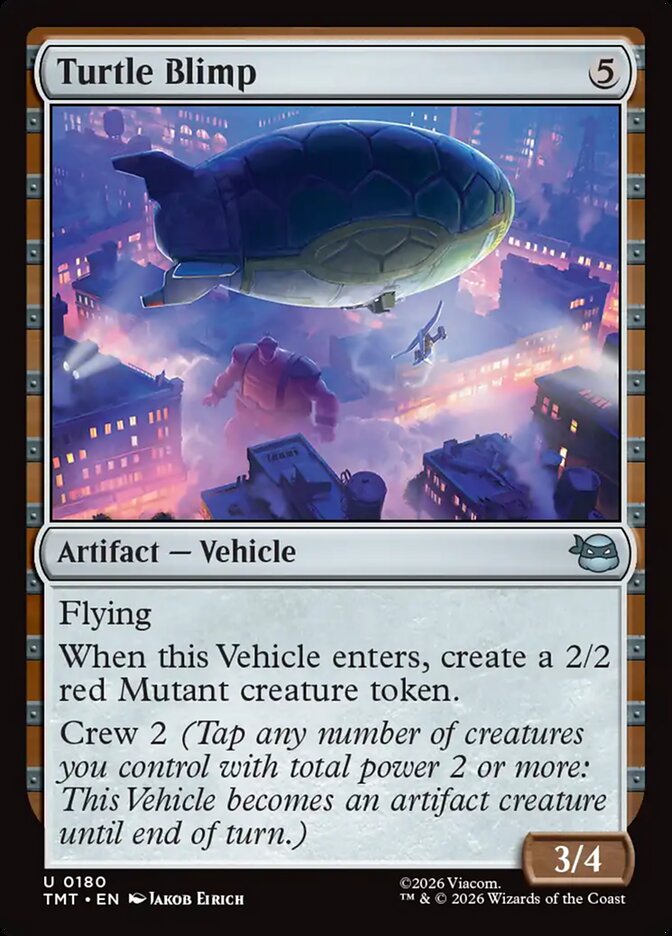 Turtle Blimp - TMT-180-F-UNI