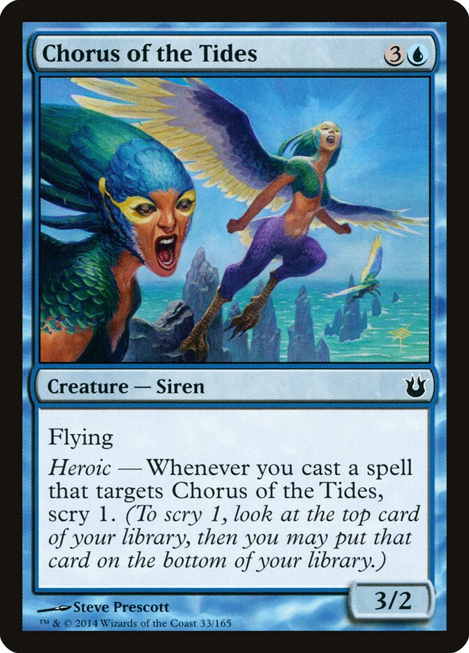 Chorus of the Tides - carta Magic The Gathering