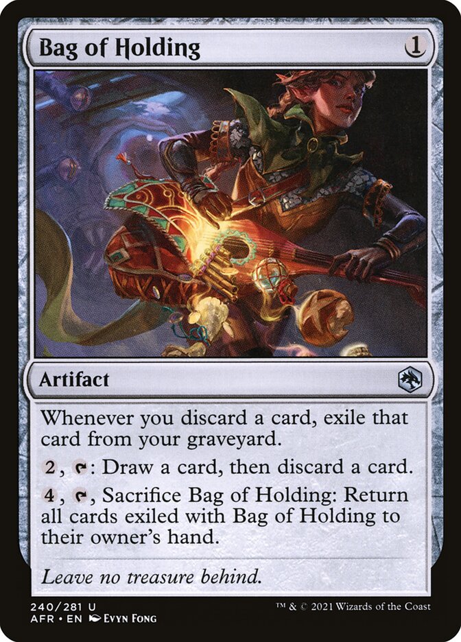 Bag of Holding - carta Magic The Gathering