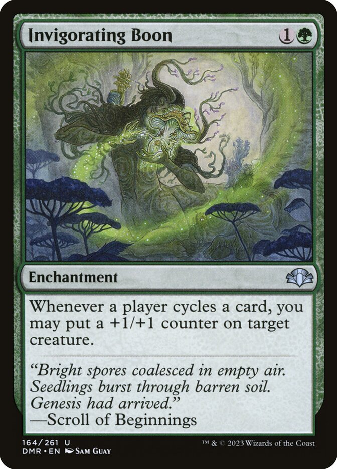 Invigorating Boon - carta Magic The Gathering