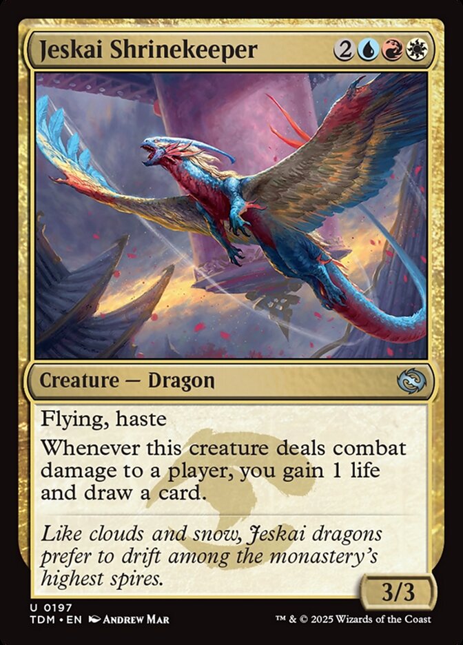 Jeskai Shrinekeeper - carta Magic The Gathering