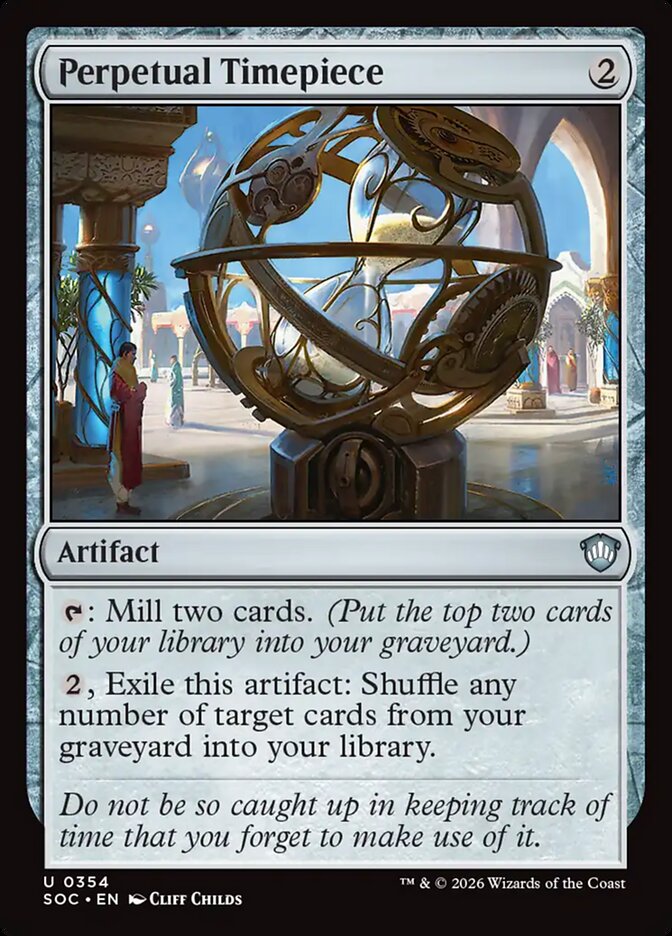 Perpetual Timepiece - carta Magic The Gathering