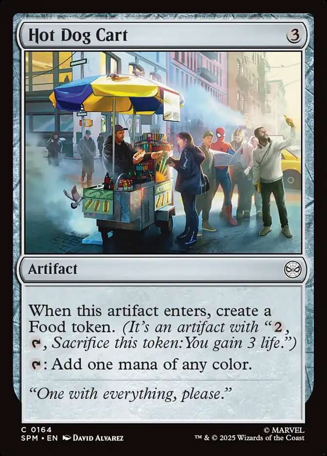 Hot Dog Cart - carta Magic The Gathering