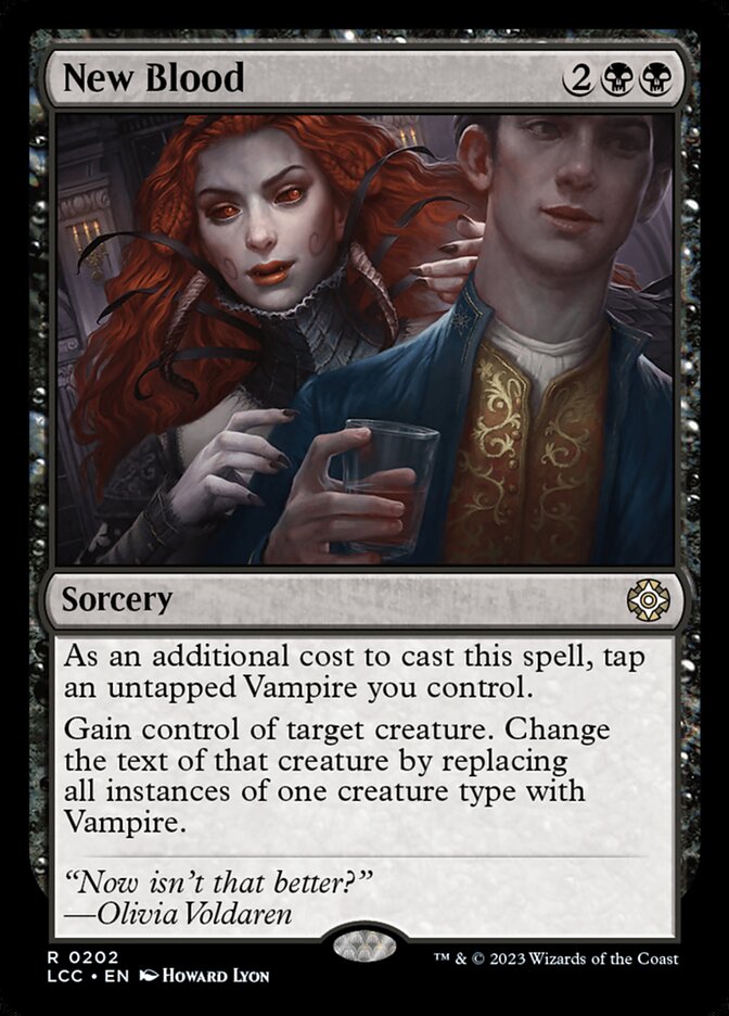 New Blood - carta Magic The Gathering