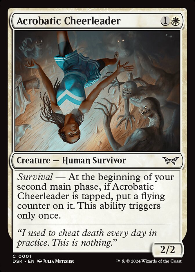 Acrobatic Cheerleader - carta Magic The Gathering