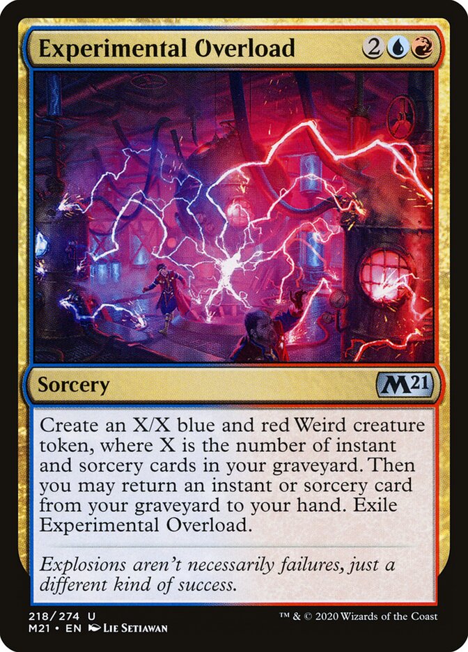 Experimental Overload - carta Magic The Gathering