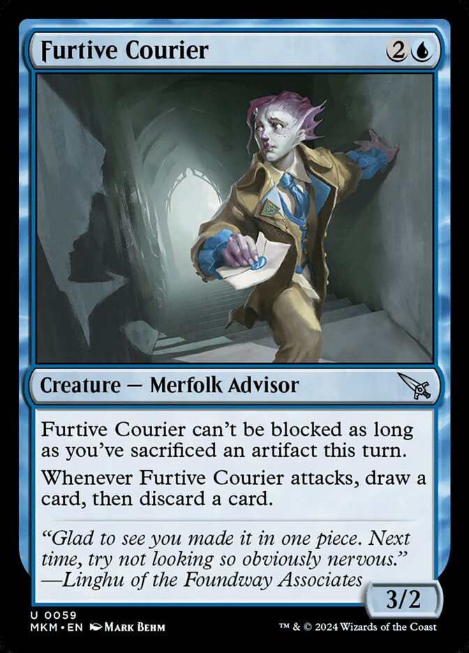 Furtive Courier - MKM-059-NF-STD