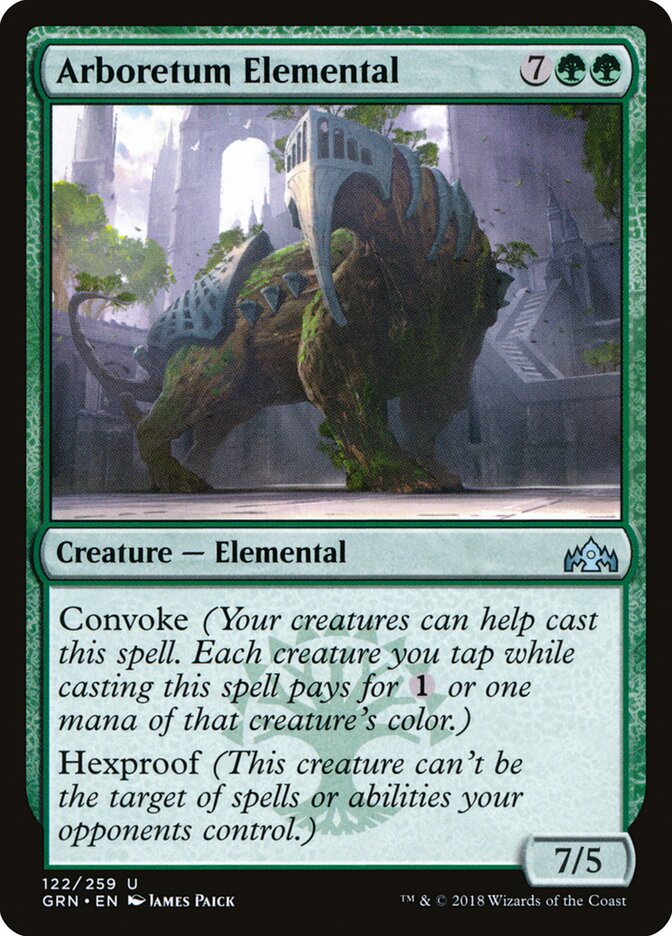 Arboretum Elemental - carta Magic The Gathering