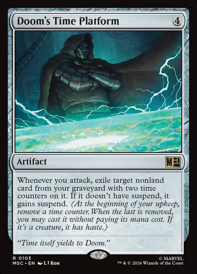 Doom's Time Platform - carta Magic The Gathering