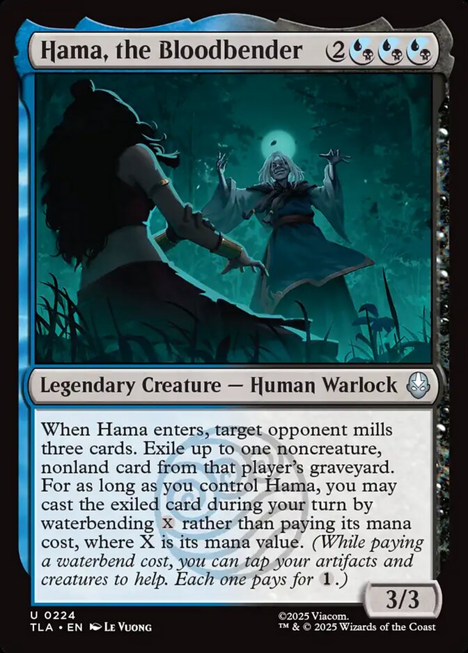Hama, the Bloodbender - carta Magic The Gathering