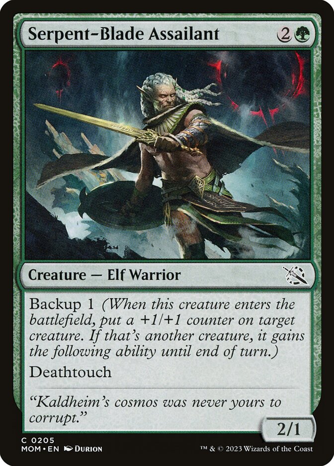Serpent-Blade Assailant - carta Magic The Gathering