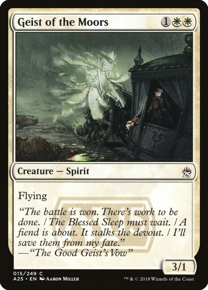 Geist of the Moors - carta Magic The Gathering
