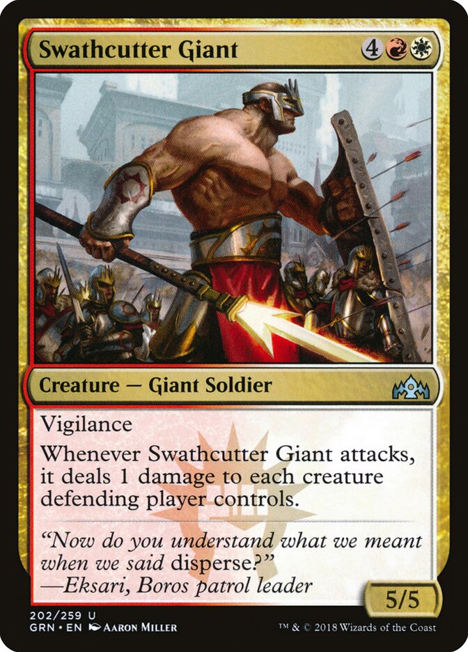 Swathcutter Giant - carta Magic The Gathering