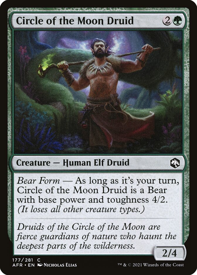 Circle of the Moon Druid - carta Magic The Gathering