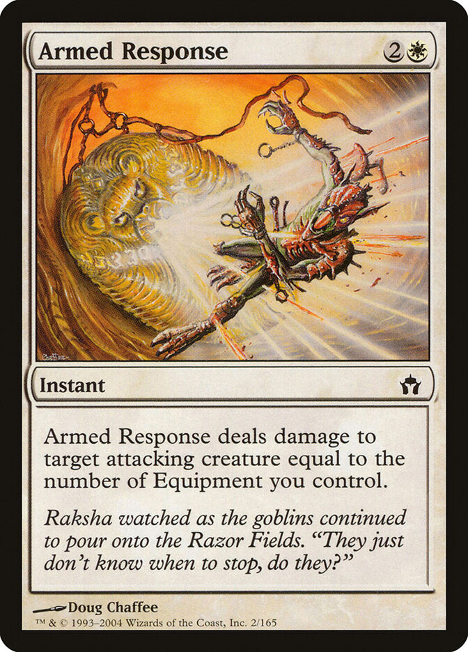 Armed Response - carta Magic The Gathering
