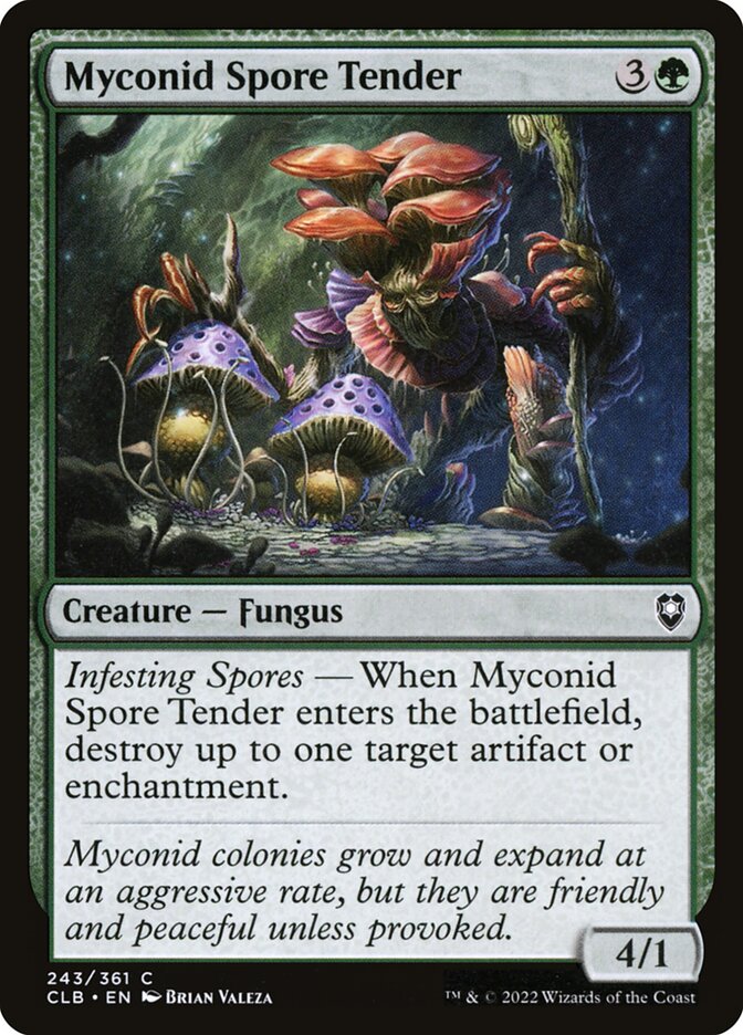 Myconid Spore Tender - carta Magic The Gathering
