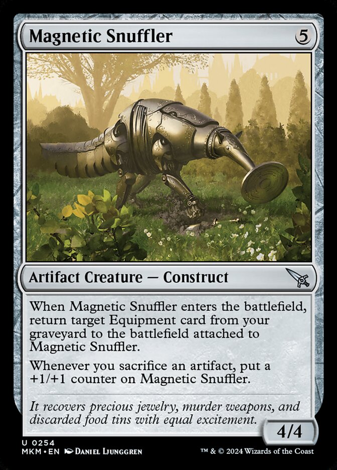 Magnetic Snuffler - carta Magic The Gathering