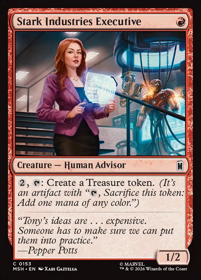 Stark Industries Executive - carta Magic The Gathering