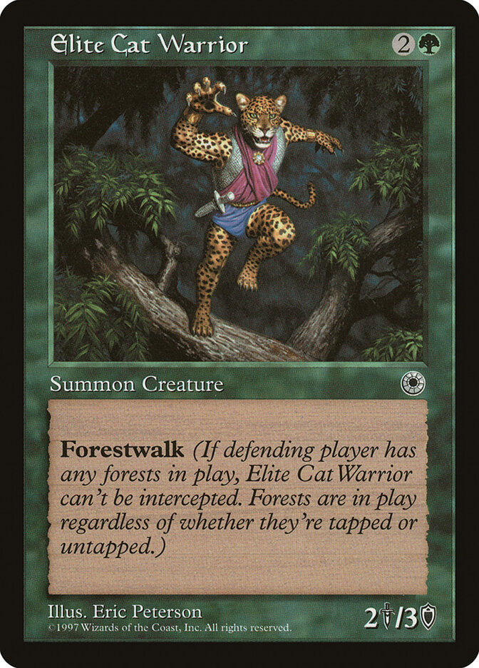 Elite Cat Warrior - carta Magic The Gathering