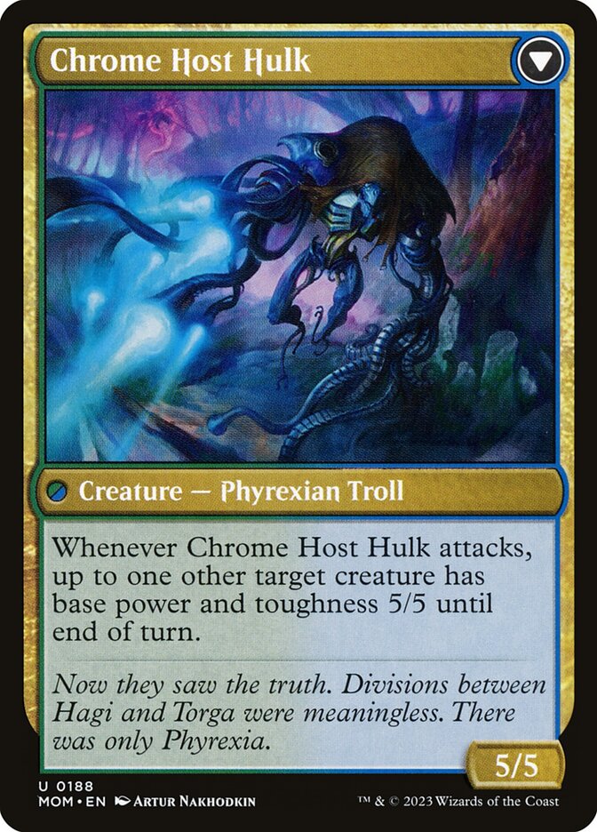 Chrome Host Hulk - carta Magic The Gathering