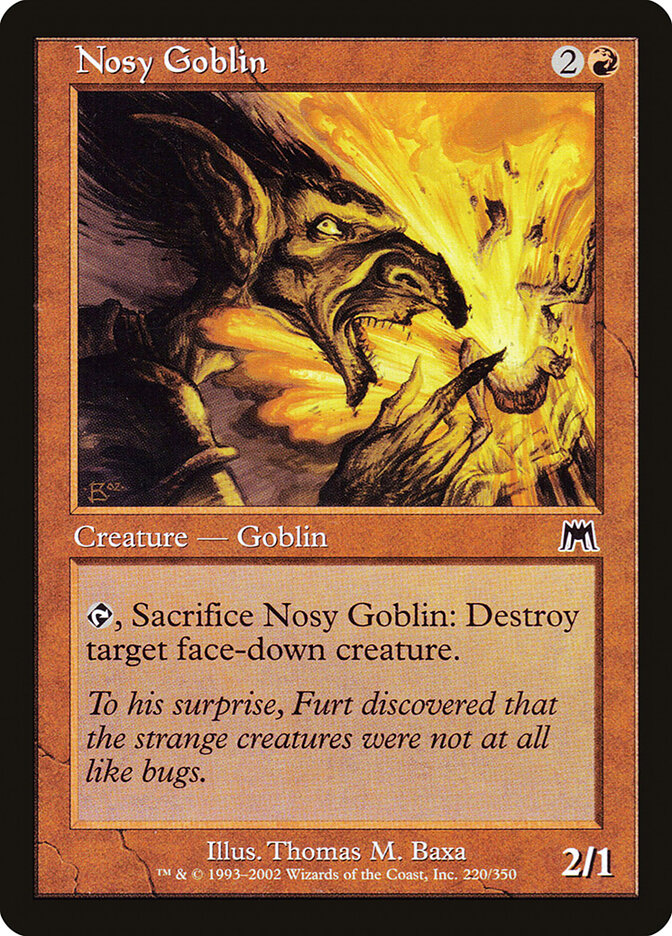 Nosy Goblin - carta Magic The Gathering