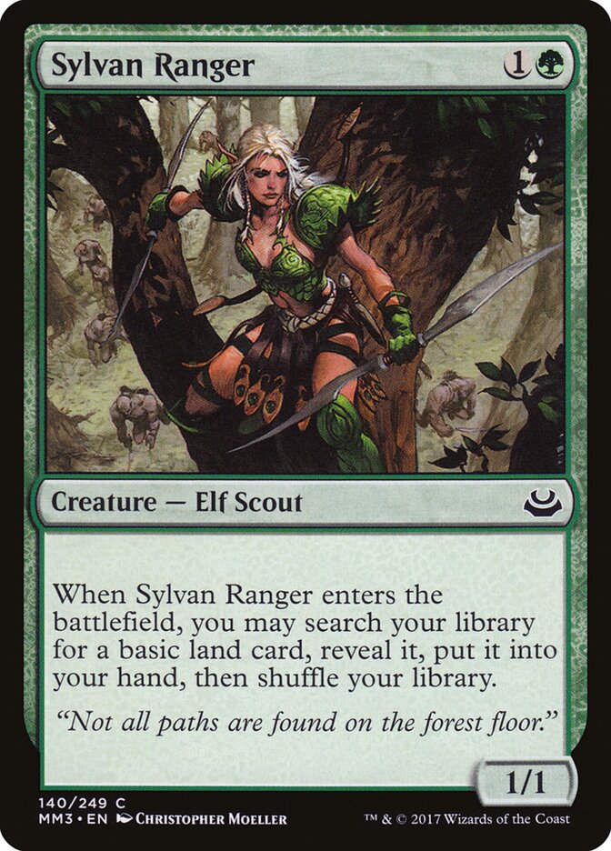 Sylvan Ranger - carta Magic The Gathering