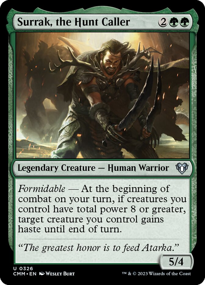 Surrak, the Hunt Caller - carta Magic The Gathering