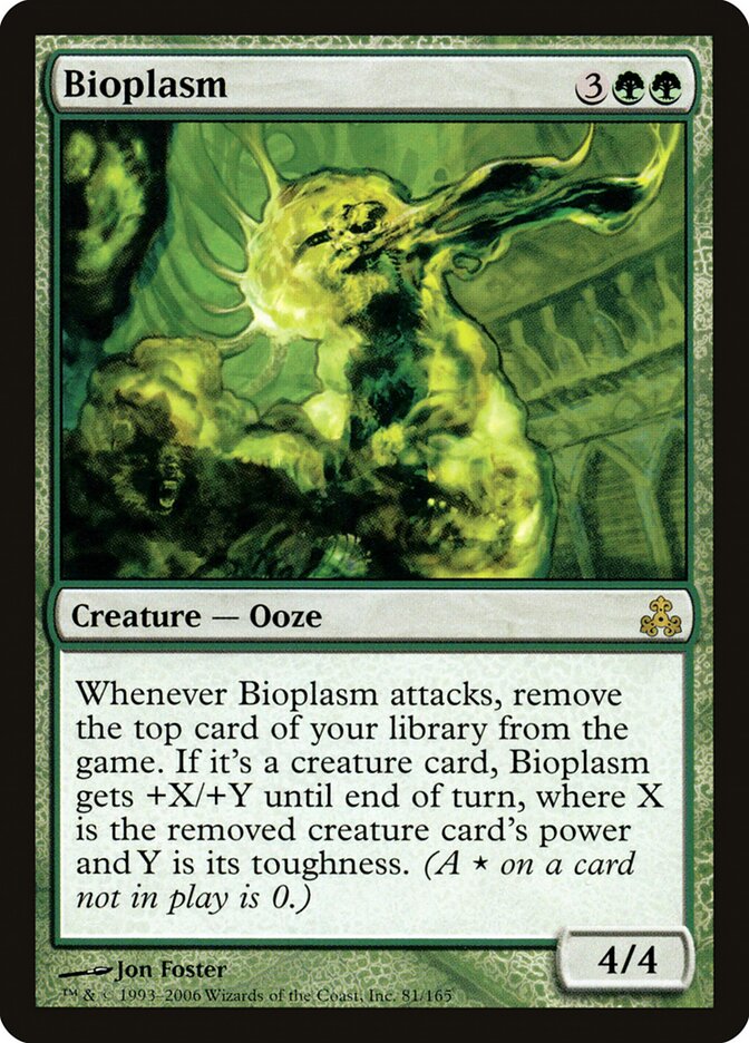 Bioplasm - carta Magic The Gathering