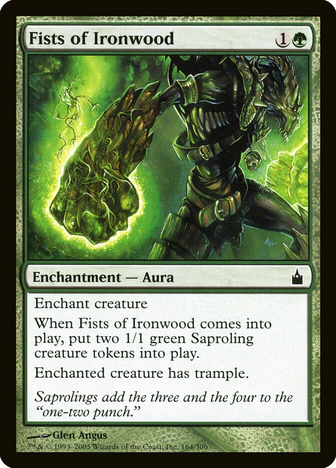Fists of Ironwood - carta Magic The Gathering