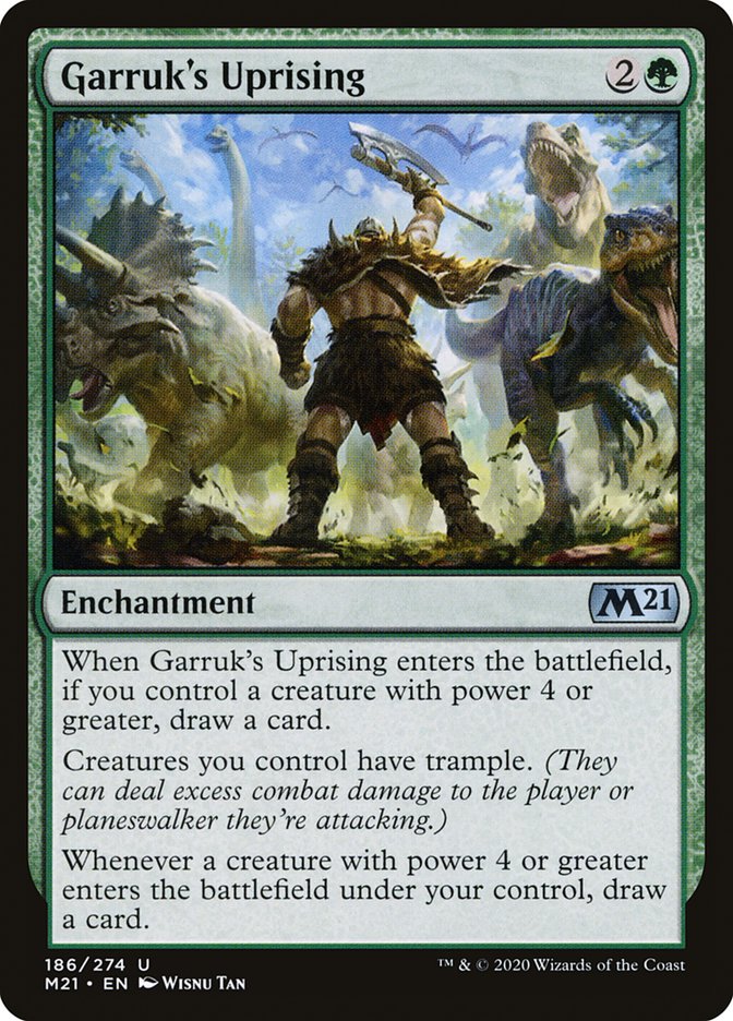 Garruk's Uprising - carta Magic The Gathering