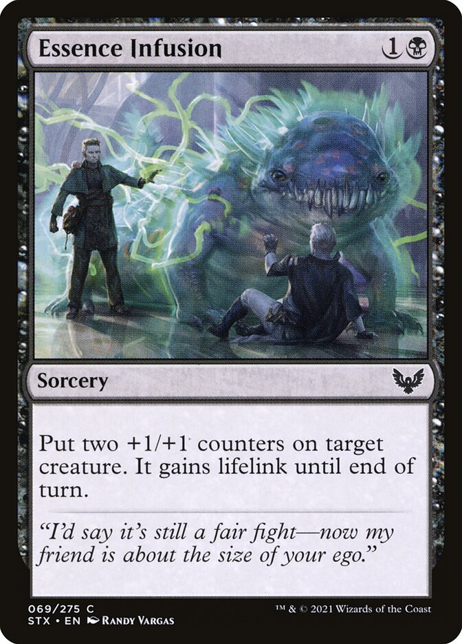 Essence Infusion - carta Magic The Gathering