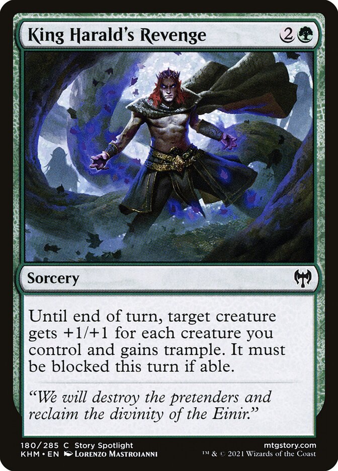 King Harald's Revenge - carta Magic The Gathering