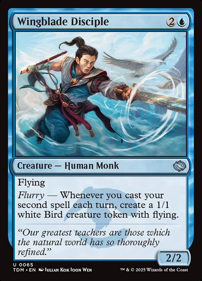 Wingblade Disciple - carta Magic The Gathering