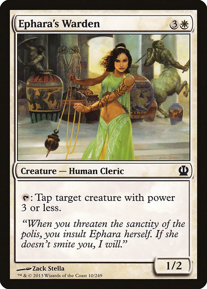 Ephara's Warden - carta Magic The Gathering